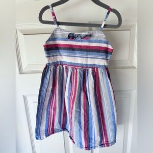 Cotton Linen blend 4T dress